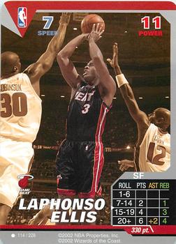 2002 NBA Showdown #114 LaPhonso Ellis Front