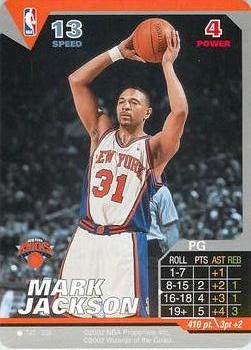 2002 NBA Showdown #147 Mark Jackson Front