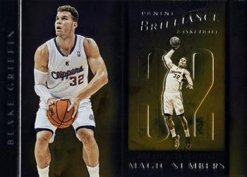 2012-13 Panini Brilliance - Magic Numbers #2 Blake Griffin Front