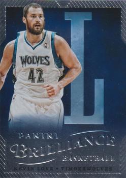 2012-13 Panini Brilliance - Spellbound #22 Kevin Love Front