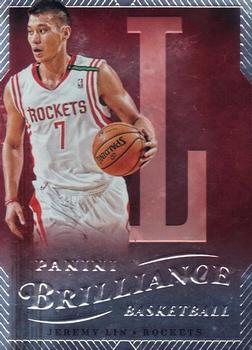 2012-13 Panini Brilliance - Spellbound #63 Jeremy Lin Front