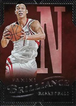 2012-13 Panini Brilliance - Spellbound #65 Jeremy Lin Front