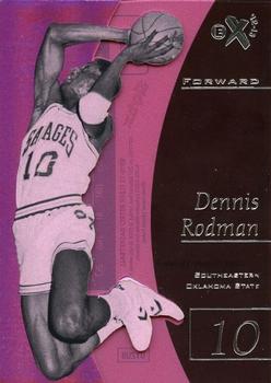 2012-13 Fleer Retro - 97-98 EX 2001 Essential Credentials Future #EX-13 Dennis Rodman Front