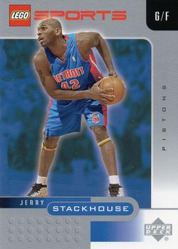 2003 Upper Deck Lego #17 Jerry Stackhouse Front