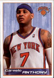 2012-13 Panini Stickers #17 Carmelo Anthony Front