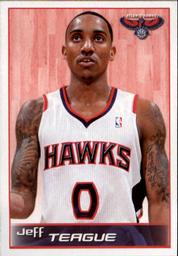 2012-13 Panini Stickers #83 Jeff Teague Front