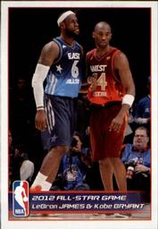2012-13 Panini Stickers #256 Kobe Bryant / LeBron James Front
