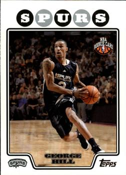 2008-09 Topps #213 George Hill Front