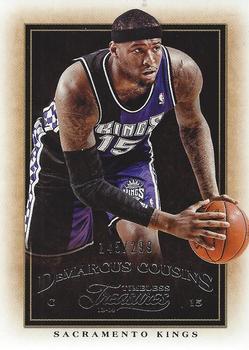 2013-14 Panini Timeless Treasures #55 DeMarcus Cousins Front