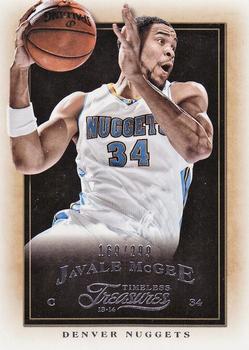 2013-14 Panini Timeless Treasures #64 JaVale McGee Front