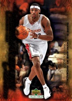2004 Upper Deck Collectibles LeBron James Freshman Season #2 LeBron James Front