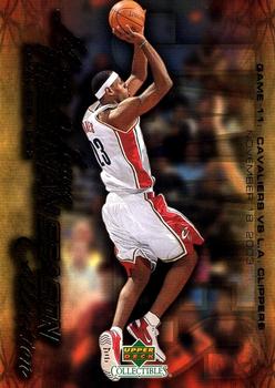 2004 Upper Deck Collectibles LeBron James Freshman Season #11 LeBron James Front
