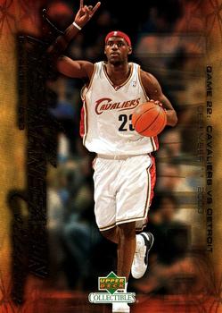2004 Upper Deck Collectibles LeBron James Freshman Season #23 LeBron James Front