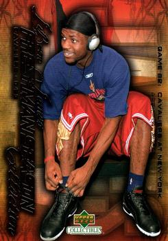 2004 Upper Deck Collectibles LeBron James Freshman Season #86 LeBron James Front
