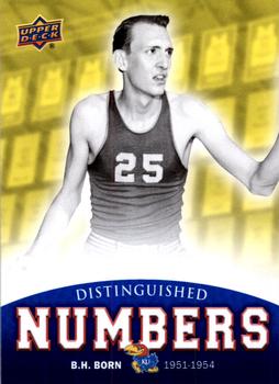 2013 Upper Deck University of Kansas - Distinguished Numbers #DN-3 B.H. Born Front