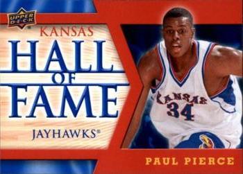 2013 Upper Deck University of Kansas - Jayhawk Hall of Fame #HOF-22 Paul Pierce Front