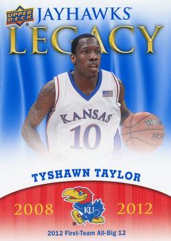 2013 Upper Deck University of Kansas - Jayhawks Legacy #JL-30 Tyshawn Taylor Front