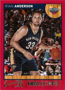 2013-14 Hoops - Red #128 Ryan Anderson Front