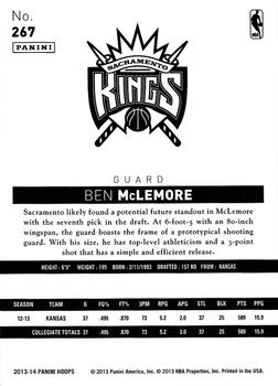 2013-14 Hoops - Gold #267 Ben McLemore Back