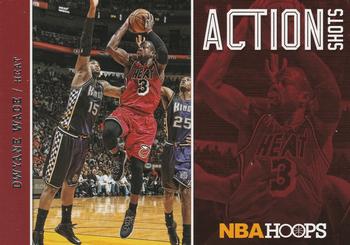 2013-14 Hoops - Action Shots #2 Dwyane Wade Front