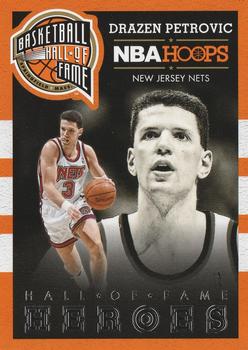 2013-14 Hoops - Hall of Fame Heroes #3 Drazen Petrovic Front