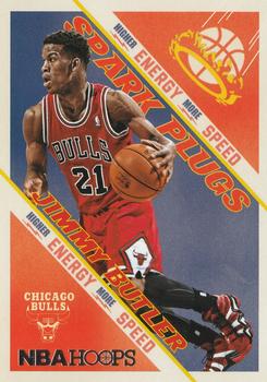 2013-14 Hoops - Spark Plugs #12 Jimmy Butler Front