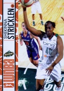 2013 Rittenhouse WNBA #80 Shekinna Stricklen Front