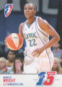 2011 Rittenhouse WNBA #33 Monica Wright Front