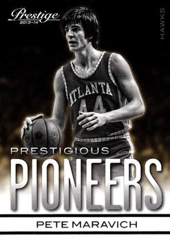 2013-14 Panini Prestige - Prestigious Pioneers #10 Pete Maravich Front