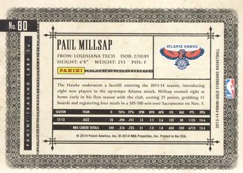 2013-14 Panini Gold Standard #80 Paul Millsap Back