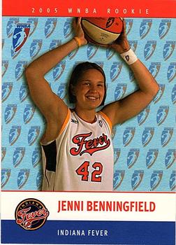 2005 Rittenhouse WNBA - Expansion Set #RC28 Jenni Benningfield Front
