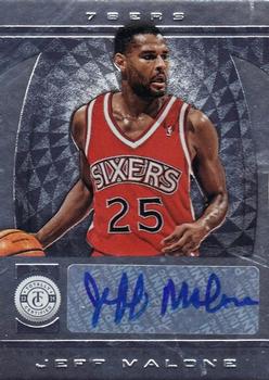 2013-14 Panini Totally Certified - Totally Silver Signatures #35 Jeff Malone Front
