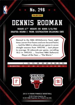 2013-14 Pinnacle #298 Dennis Rodman Back
