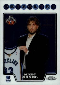2008-09 Topps Chrome #212 Marc Gasol Front