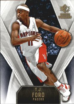 2008-09 SP Rookie Threads #40 T.J. Ford Front