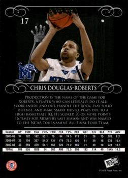 2008-09 Press Pass Legends #17 Chris Douglas-Roberts Back