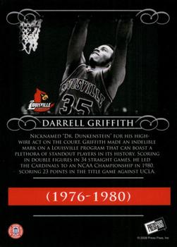 2008-09 Press Pass Legends #47 Darrell Griffith Back