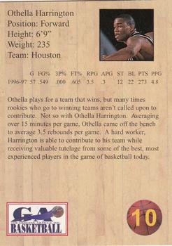 1997 Genuine Article #10 Othella Harrington Back