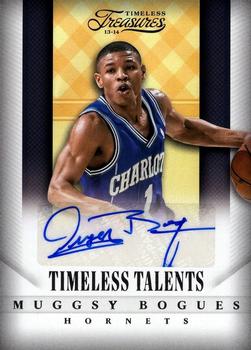 2013-14 Panini Timeless Treasures - Timeless Talents #39 Muggsy Bogues Front