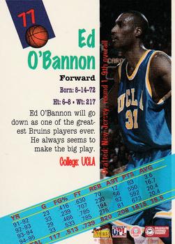 1996 Signature Rookies Premier #77 Ed O'Bannon Back