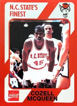 1989 Collegiate Collection North Carolina State's Finest #101b Cozell McQueen Front