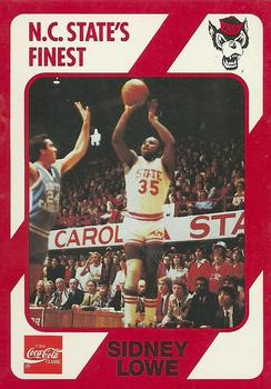 1989 Collegiate Collection North Carolina State's Finest #96 Sidney Lowe Front