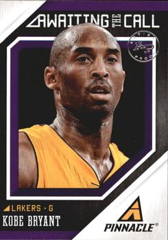 2013-14 Pinnacle - Awaiting the Call Artist's Proofs #3 Kobe Bryant Front