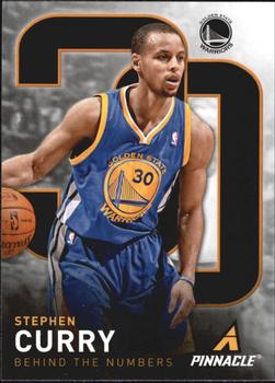 2013-14 Pinnacle - Behind the Numbers #10 Stephen Curry Front