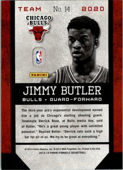 2013-14 Pinnacle - Team 2020 #14 Jimmy Butler Back