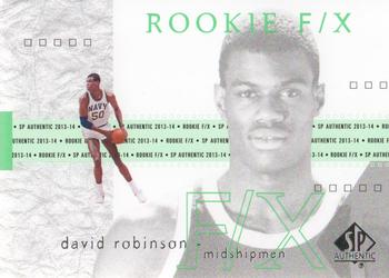 2013-14 SP Authentic #61 David Robinson Front