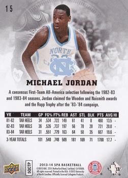 2013-14 SP Authentic #15 Michael Jordan Back