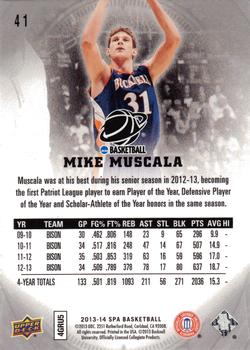 2013-14 SP Authentic #41 Mike Muscala Back