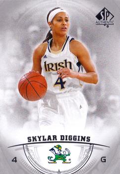 2013-14 SP Authentic #46 Skylar Diggins Front