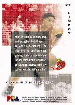 2001-02 Upper Deck PBA Philippines #77 Jun Limpot Back